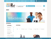 Tablet Screenshot of ilemedical.it